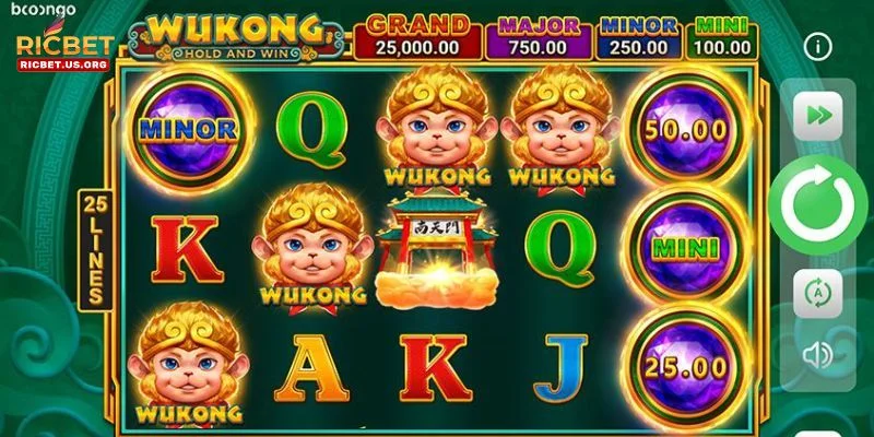 Nổ hũ Wukong đem đến cho bet thủ trải nghiệm cược cực mới mẻ.