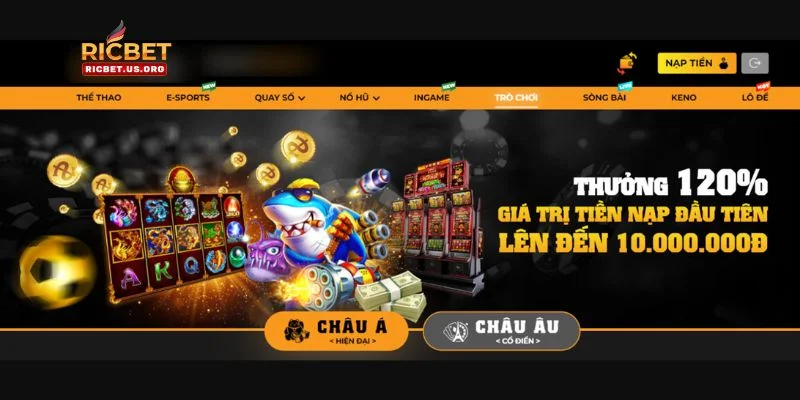 RICBET | TOP #1 NHÀ CÁI CÁ CƯỢC XỔ SỐ UY TÍN TẠI VIỆT NAM 10 RIC BET sở hữu giao diện cực chuyên nghiệp, độc tôn.