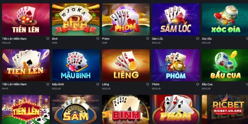RICBET | TOP #1 NHÀ CÁI CÁ CƯỢC XỔ SỐ UY TÍN TẠI VIỆT NAM 16 Sân chơi game bì RIC BET cung cấp kho kèo cược bạc tỷ.