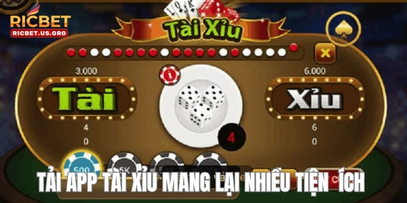 Tải App Tài Xỉu - Cơ Hội Kiếm Tiền Bạc Tỷ Dành Cho Bet Thủ 2 Cài đặt app chơi tài xỉu đem đến nhiều lợi ích vượt trội.