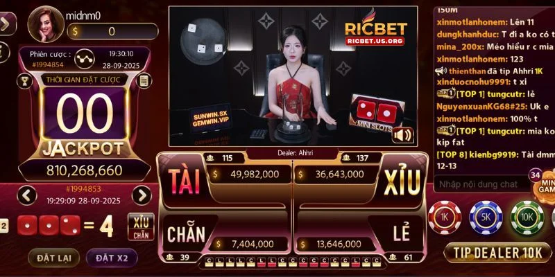 Tài Xỉu Sunwin - Sàn Cược Xanh Chín, Tỷ Lệ Thưởng Hấp Dẫn 1 Tài xỉu Sunwin là sảnh chơi mới nhất tại RIC BET.