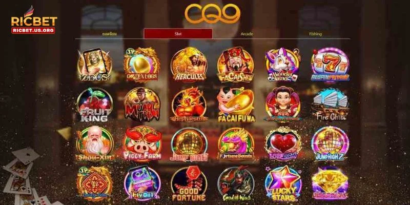 Nổ Hũ CQ9: Sảnh Nổ Hũ Uy Tín #1 Chỉ Có Tại RICBET 2 Trải nghiệm hàng loạt siêu phẩm nổ hũ chỉ có tại RICBET.