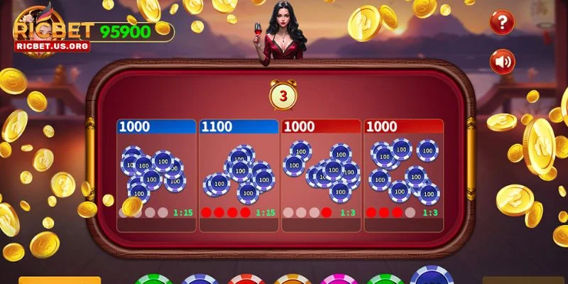 Xóc đĩa RICBET có quy tắc đặt cược đơn giản.